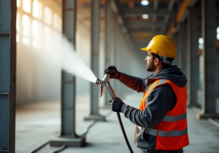 Pintura intumescente: técnicas y recomendaciones para una aplicación eficaz